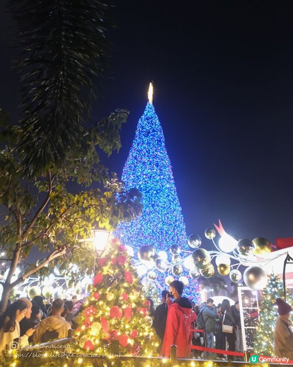 【旅遊香港】西九聖誕樹配日落美景 - 西九龍文化區