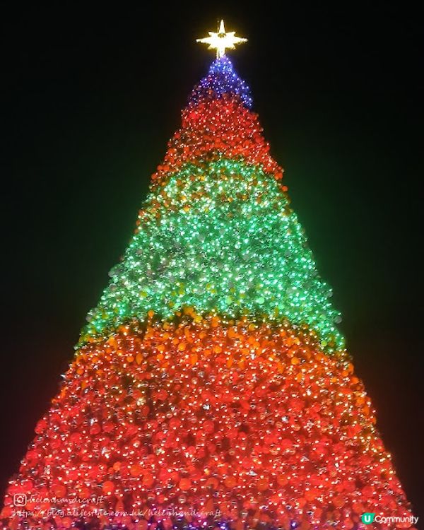 【旅遊香港】西九聖誕樹配日落美景 - 西九龍文化區