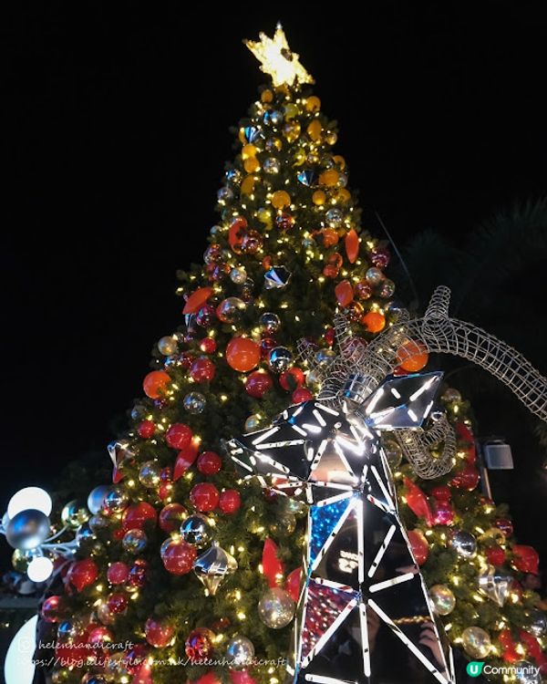 【旅遊香港】西九聖誕樹配日落美景 - 西九龍文化區