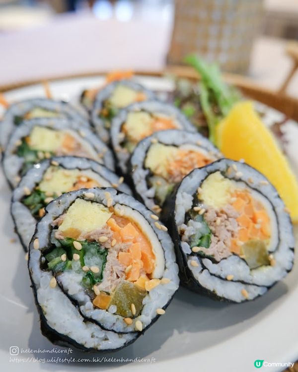 【吃下沙田】可愛鮮橙主題韓式cafe - Terrace in Seaside