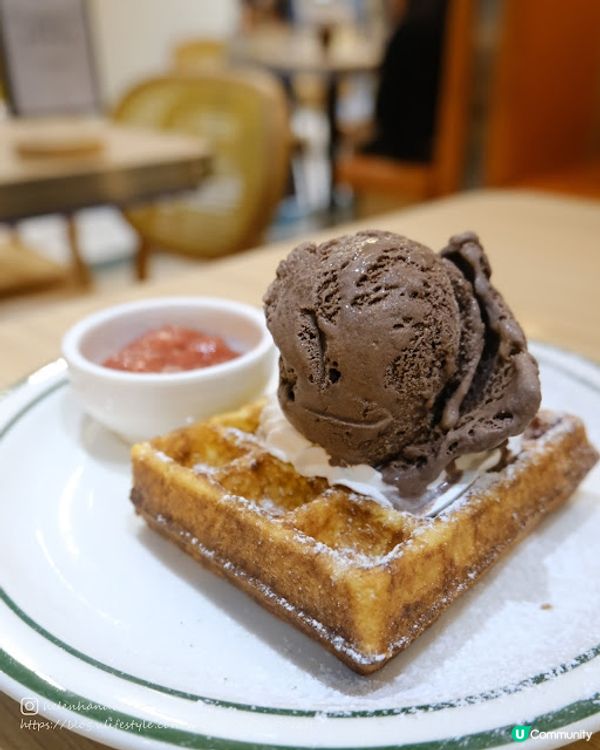 【吃下中環】港島最愛窩夫店 - Green Waffle Diner