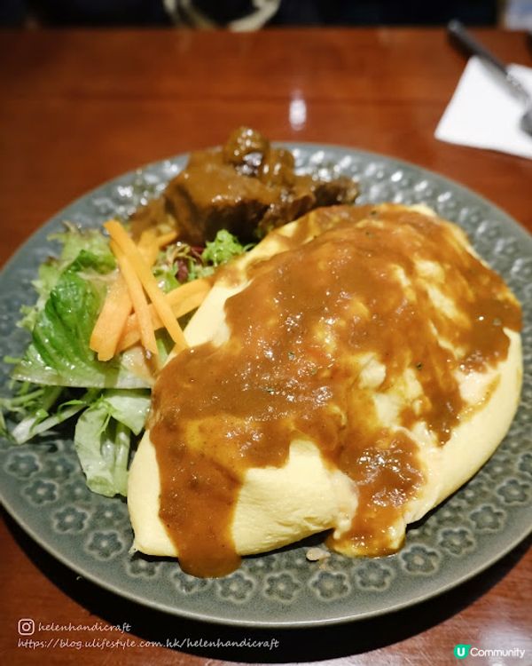 【吃下大埔】肥大飽滿蛋包飯 - 喫茶ちょうぼ