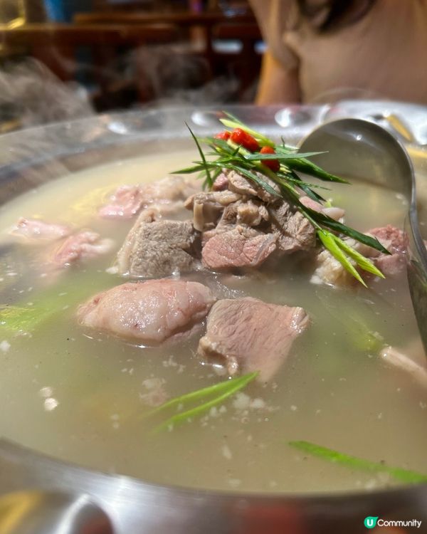 深圳！陜西菜，羊肉鍋湯頭清甜