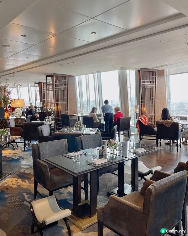 倫敦✨The Shard高空美景餐廳