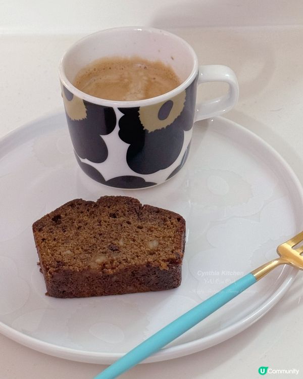 咖啡香橙磅蛋糕