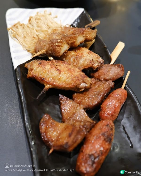 【吃下旺角】有玩有食樓上串燒bar - Katachi Bar & Kushiyaki