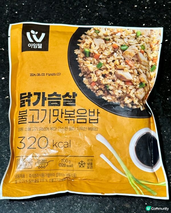 超好食嘅炒飯，一包一碗320卡路里