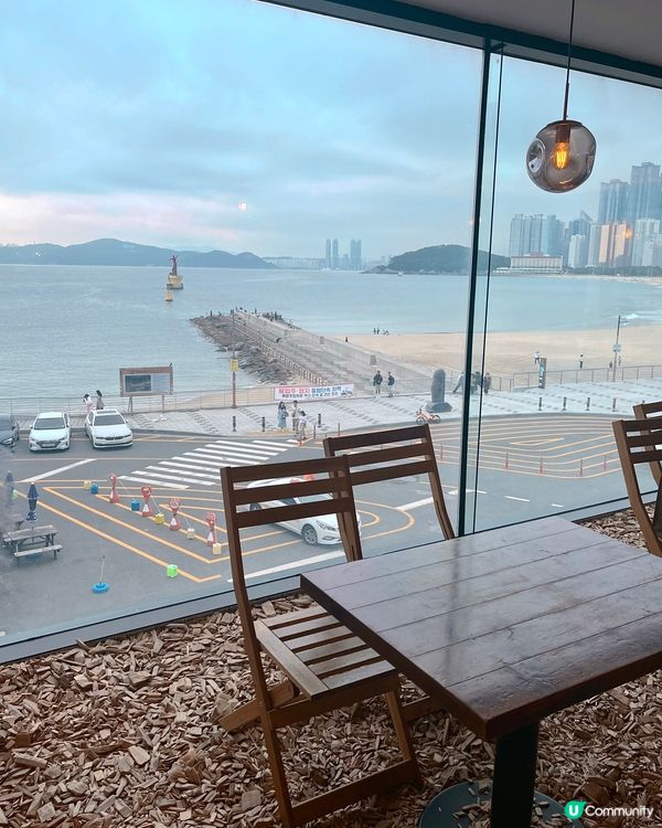 釜山💙全海景打卡cafe