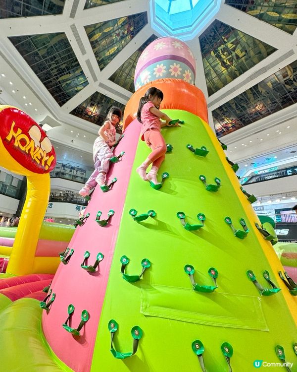 商場中庭任跳唔嬲？期間限定Jumptopia!