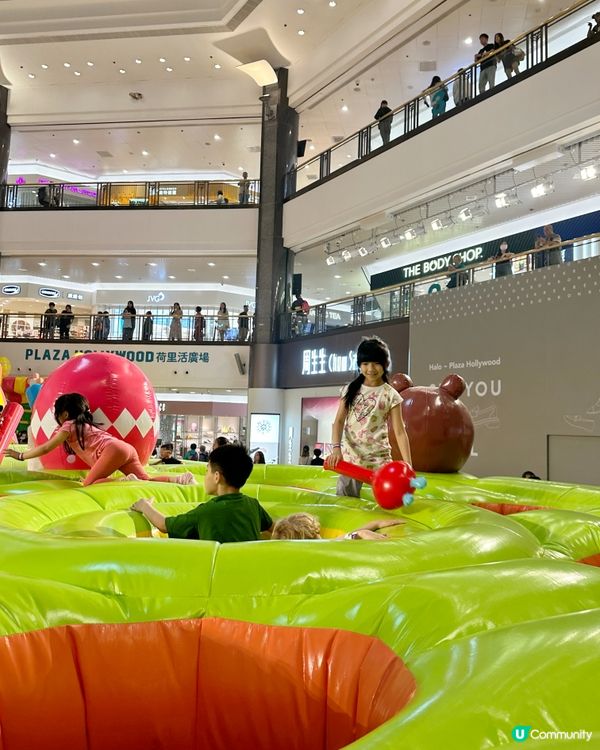 商場中庭任跳唔嬲？期間限定Jumptopia!