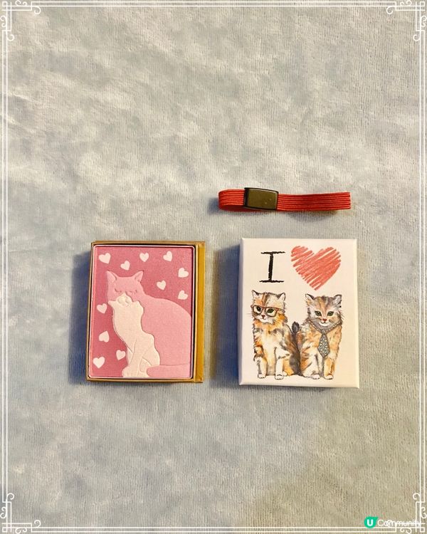 【整理妝物】🎇 胭脂系列 🧫 唔捨得用有貓貓圖案果個