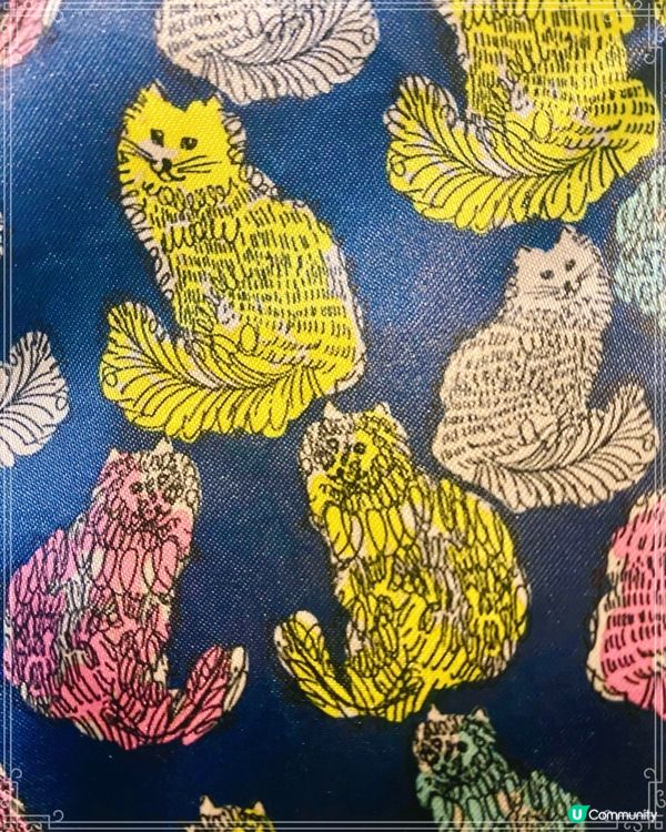 貓🐱monogram化妝袋🐱看得出品牌創辦人真的很愛她的貓咪