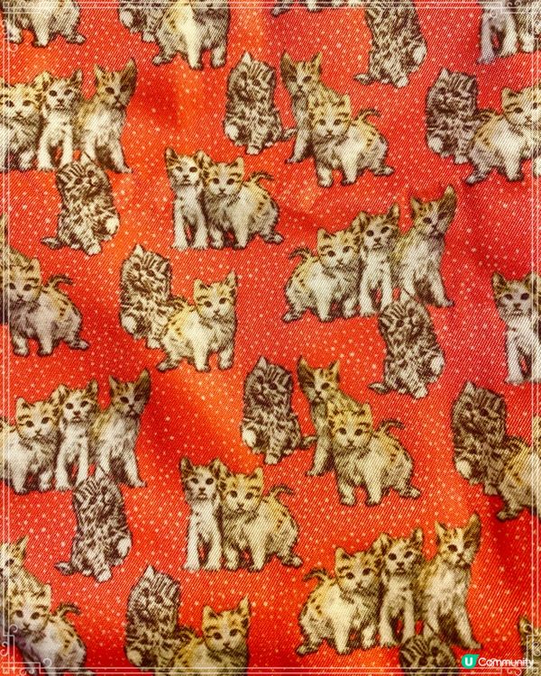 貓🐱monogram化妝袋🐱看得出品牌創辦人真的很愛她的貓咪