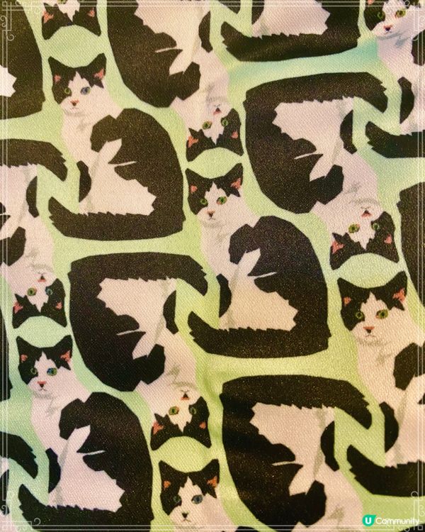 貓🐱monogram化妝袋🐱看得出品牌創辦人真的很愛她的貓咪