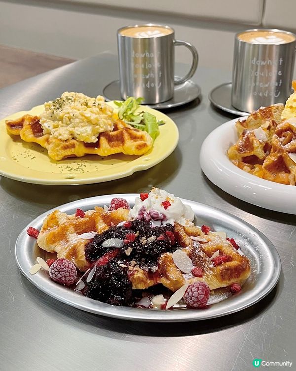 台北🩶簡約韓系croffle咖啡店