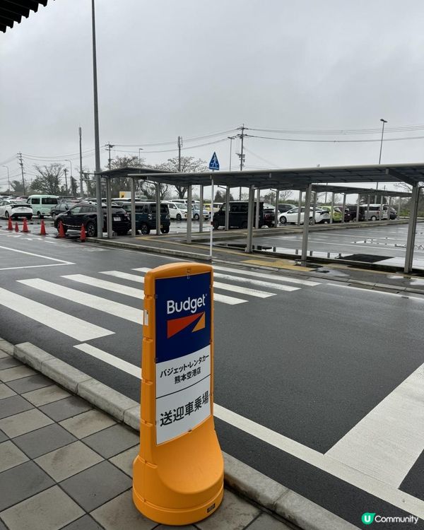 【日本自駕】熊本機場 Budget 租車還車流程（Honda Fit 租車可以放多少行李？附近油站）