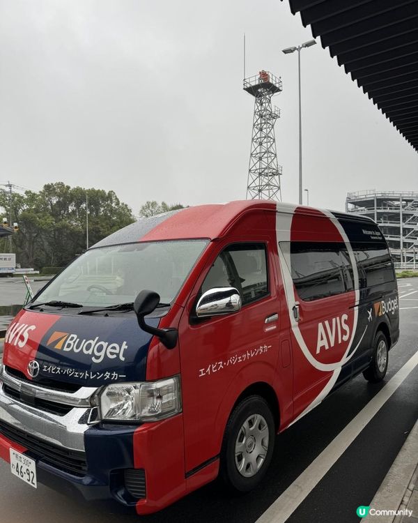 【日本自駕】熊本機場 Budget 租車還車流程（Honda Fit 租車可以放多少行李？附近油站）