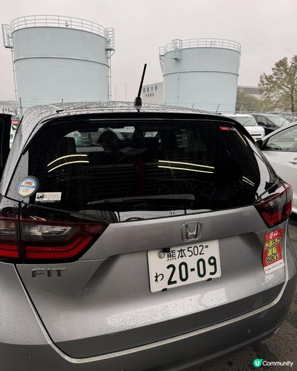 【日本自駕】熊本機場 Budget 租車還車流程（Honda Fit 租車可以放多少行李？附近油站）