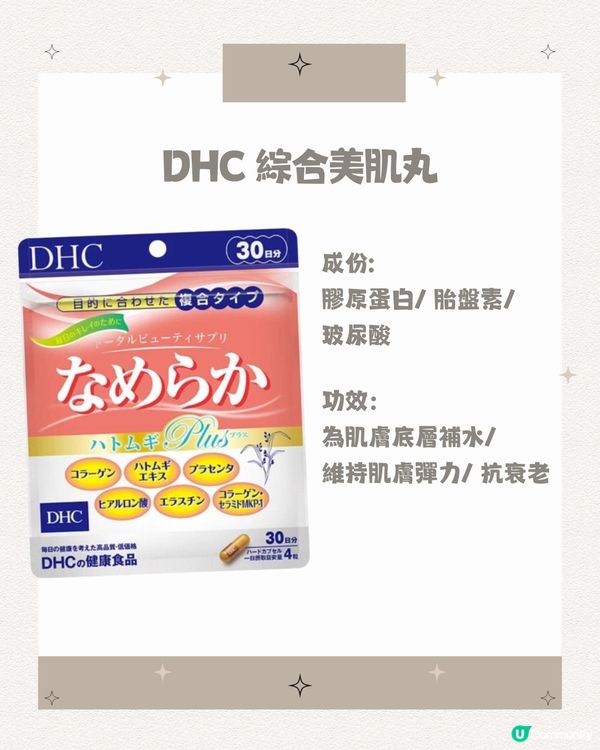 DHC保健品全攻略💪🏼女士保養美肌必看😍唔洗再瘋狂翻譯啦‼️