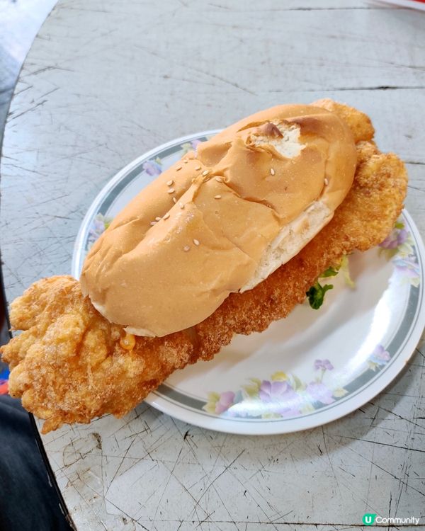 柴灣澤記巨型魚柳包🐟🍔