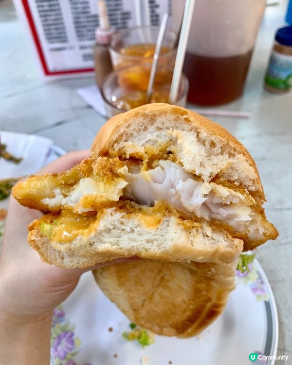 柴灣澤記巨型魚柳包🐟🍔