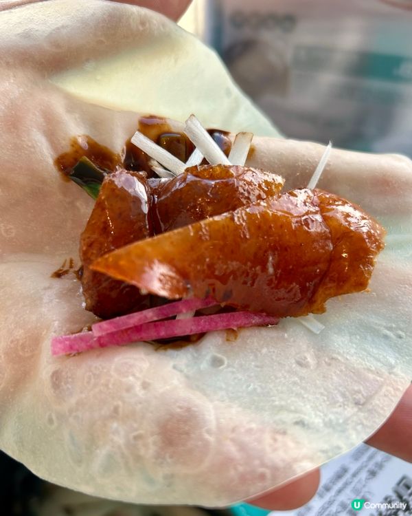 酸菜魚同北京片皮鴨兩款美食組合好正！