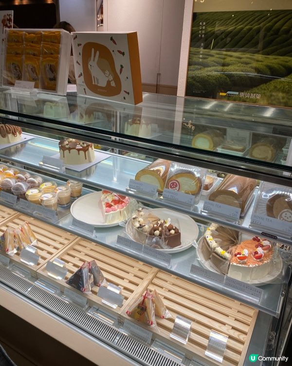 【銅鑼灣】切件的戚風蛋糕好正