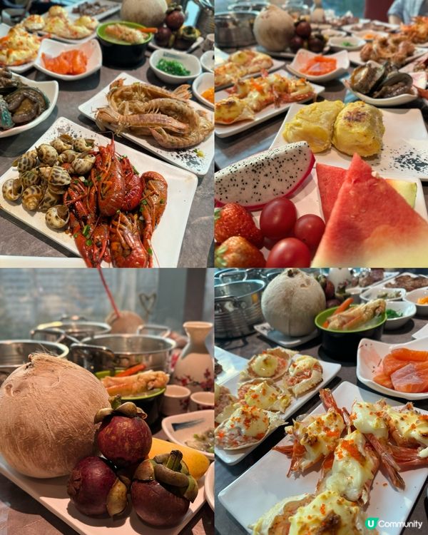 深圳超人氣自助餐🦞人均兩百 活海鮮任食