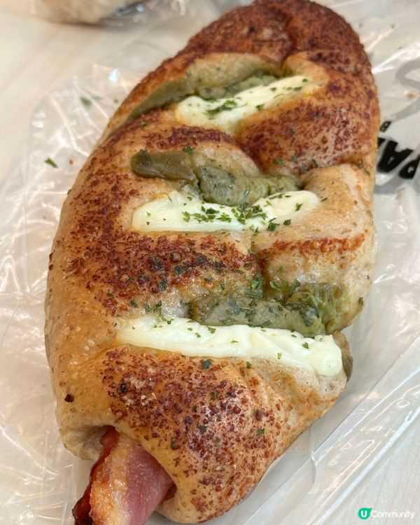 Paper stone 牛油果煙肉芝士蕎麥包