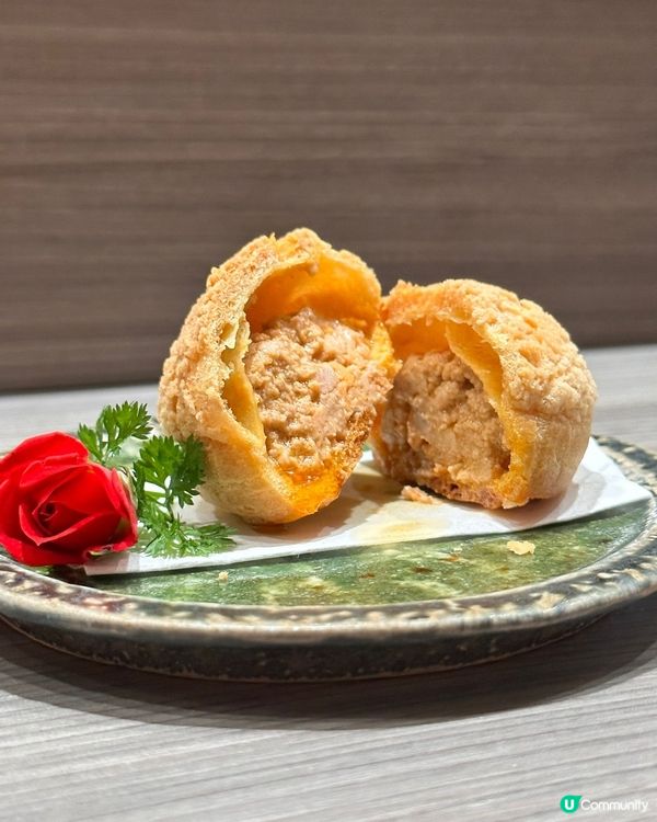 外型超似菠蘿包，原來係泡芙？！