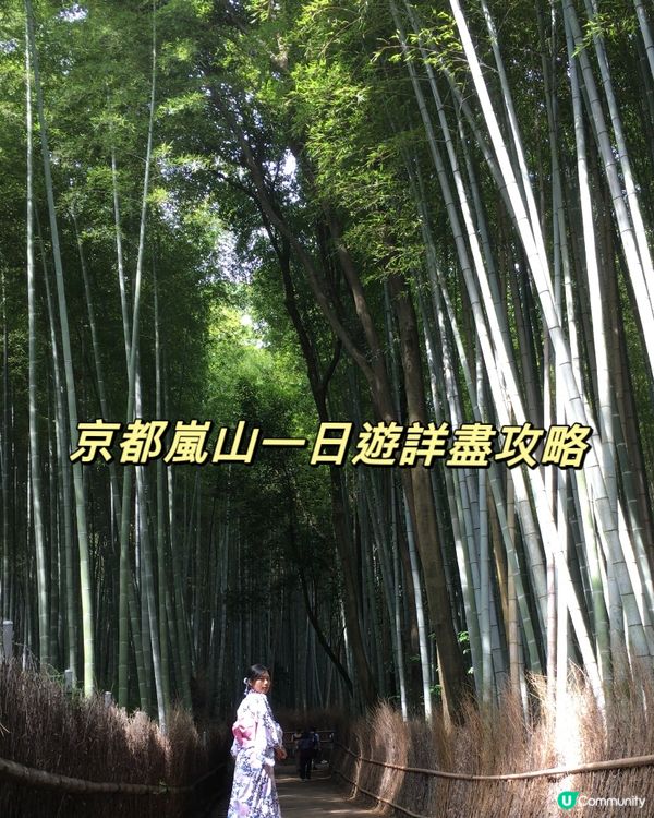 京都嵐山一日遊詳盡攻略-每次去京都必訪景點