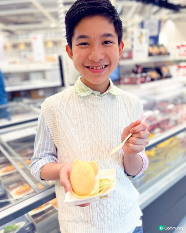 全新推出小熊開心果新地三文治