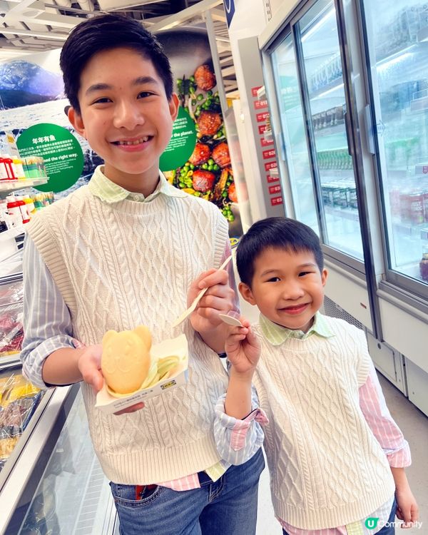 全新推出小熊開心果新地三文治