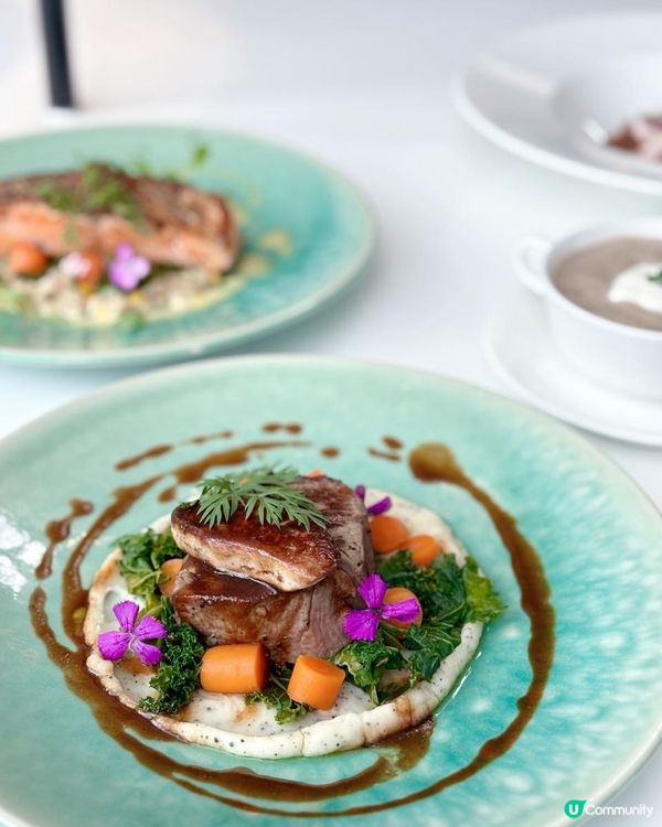 【尖東酒店餐廳】🇫🇷全新「巴黎春日花海」主題酒店餐廳套餐🌼大愛火灸甜品！晚市酒精飲品都可以任飲！🥂