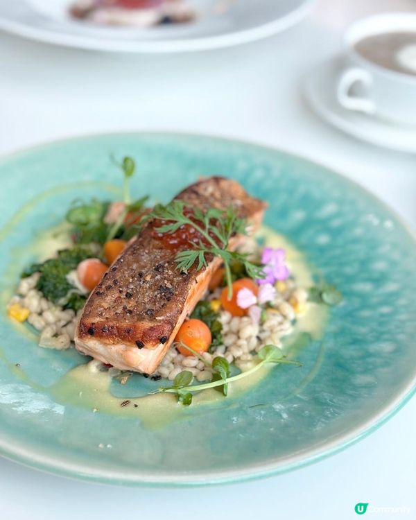 【尖東酒店餐廳】🇫🇷全新「巴黎春日花海」主題酒店餐廳套餐🌼大愛火灸甜品！晚市酒精飲品都可以任飲！🥂