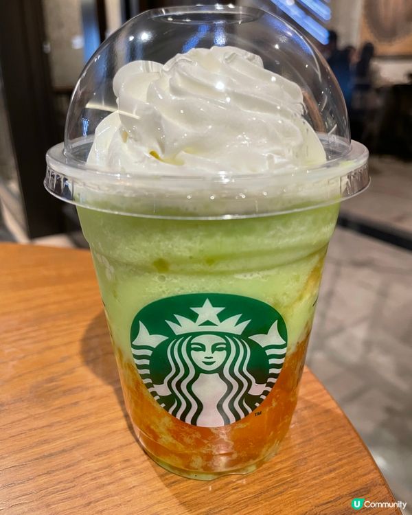 我飲咗日本限定版嘅哈密瓜星冰樂