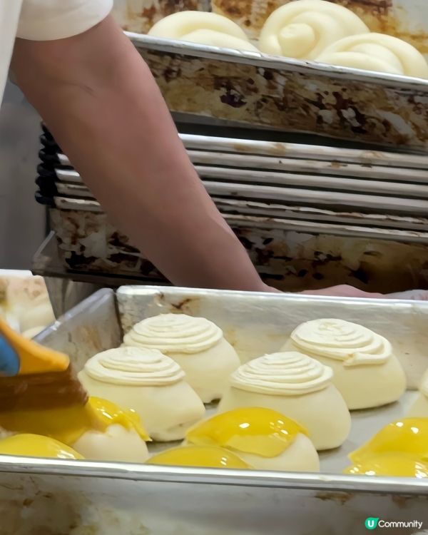 $4個手掌大麻薯波波/傳統麵包糕點好齊全