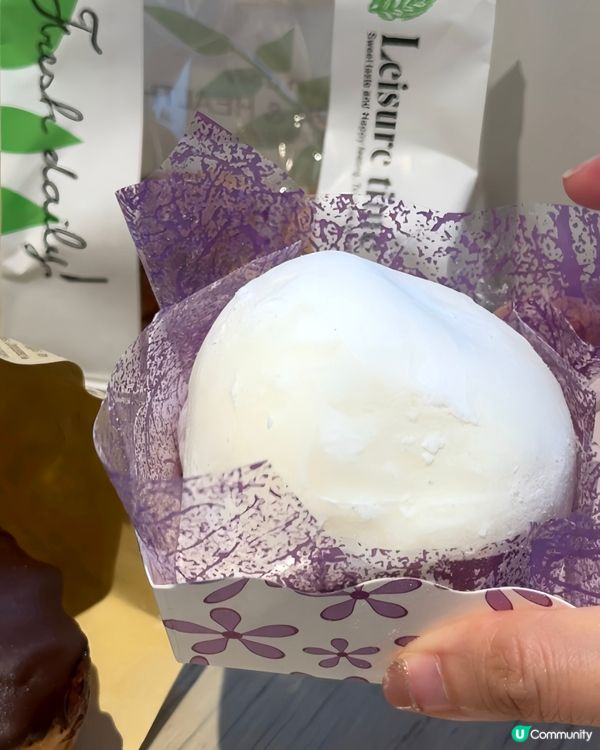 $4個手掌大麻薯波波/傳統麵包糕點好齊全