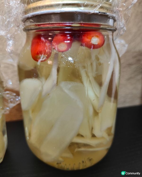 自己醃酸姜