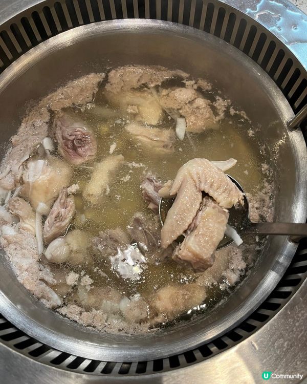 椰子雞湯底打邊爐～好似老火湯咁好飲🍲
