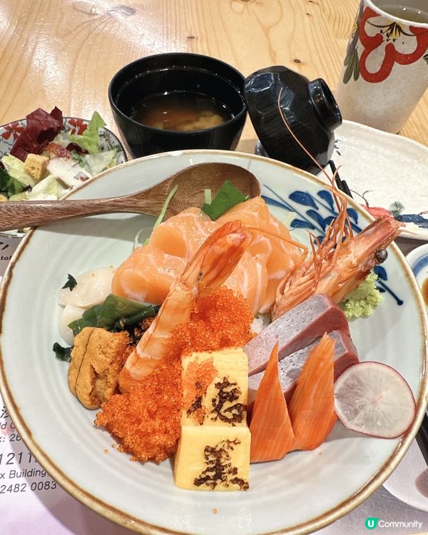 足料肥美厚切魚生丼飯