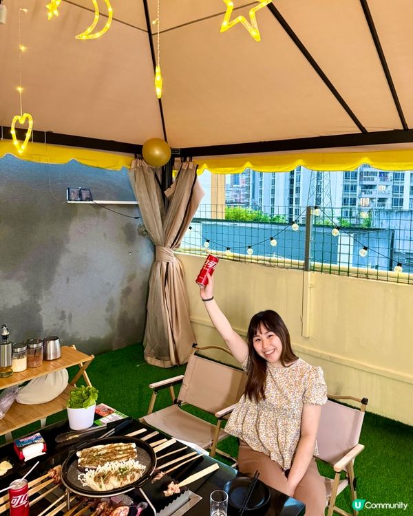 深圳 -『星空下草地露營燒烤🍖』