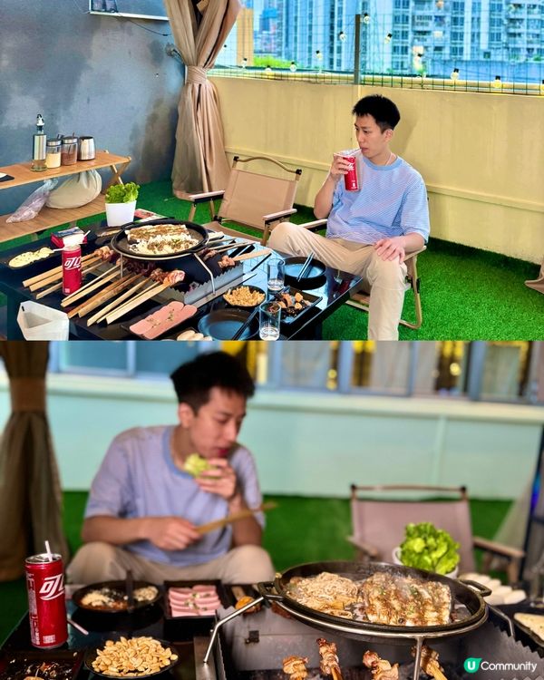 深圳 -『星空下草地露營燒烤🍖』