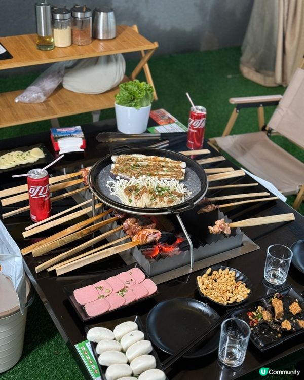 深圳 -『星空下草地露營燒烤🍖』