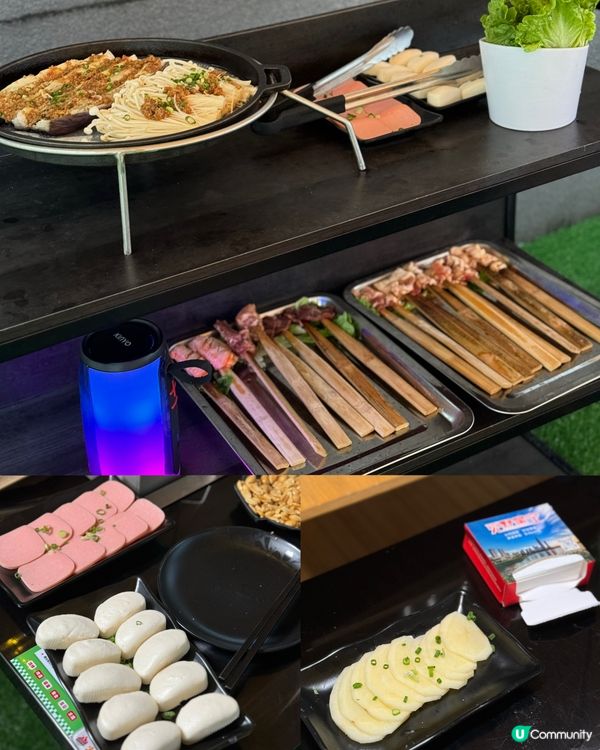 深圳 -『星空下草地露營燒烤🍖』