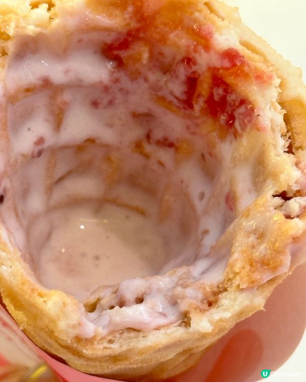 第一次食Häagen-Dazs嘅Waffle Cone