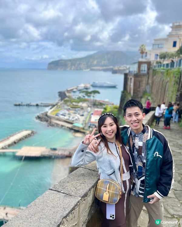  𖠳【意大利】阿瑪菲海岸:海天一色崖上彩色小屋 Day1