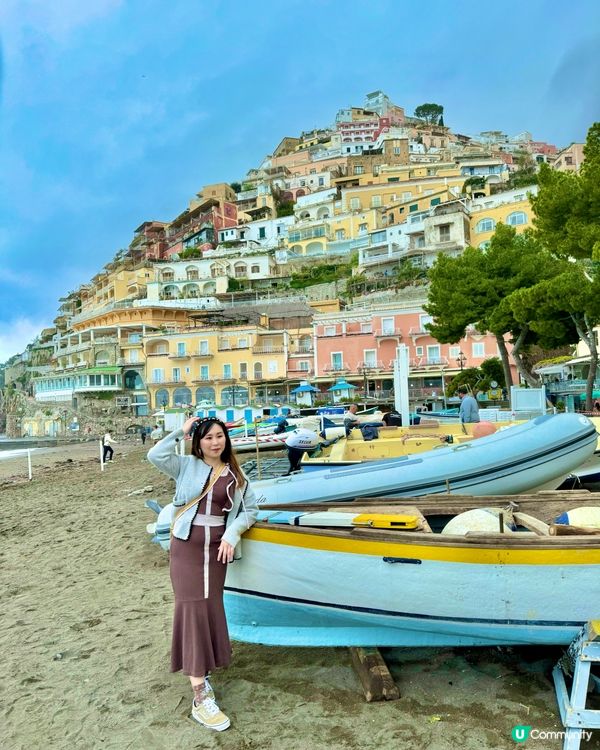  𖠳【意大利】阿瑪菲海岸:海天一色崖上彩色小屋 Day1