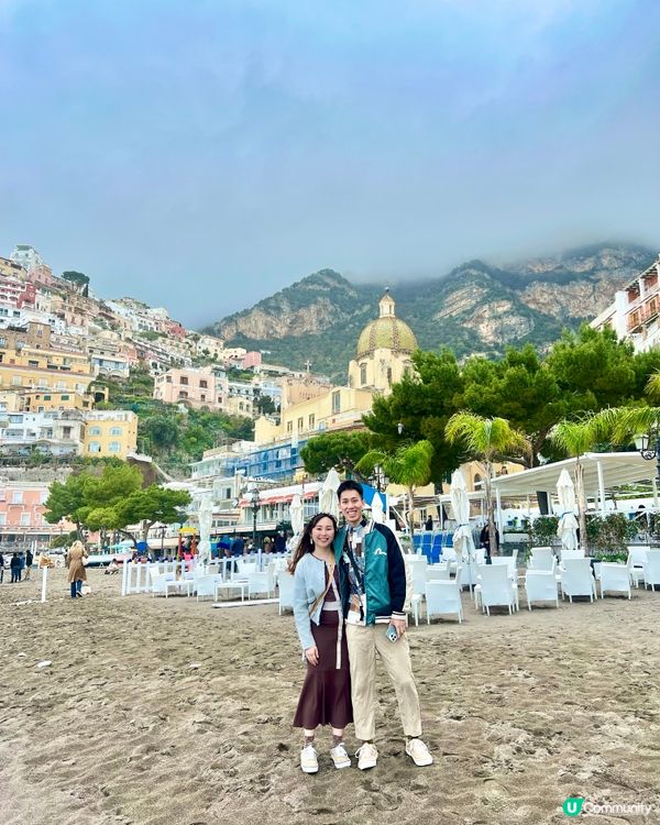  𖠳【意大利】阿瑪菲海岸:海天一色崖上彩色小屋 Day1