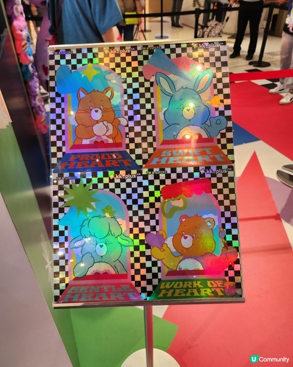 k11 art 有 care bears ，太夢幻